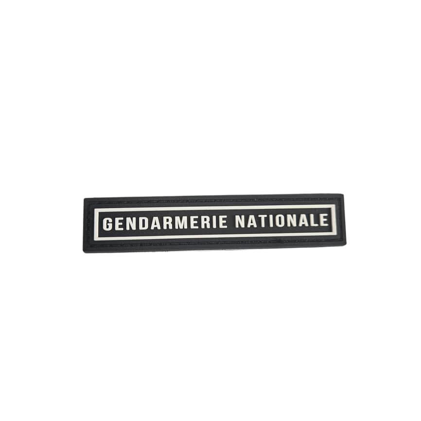 Bandeau de poitrine GENDARMERIE PVC