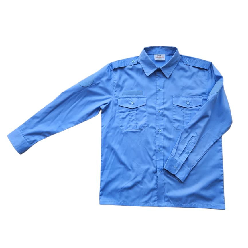 Chemise à manches longues bleu-ciel Gendarmerie Nationale