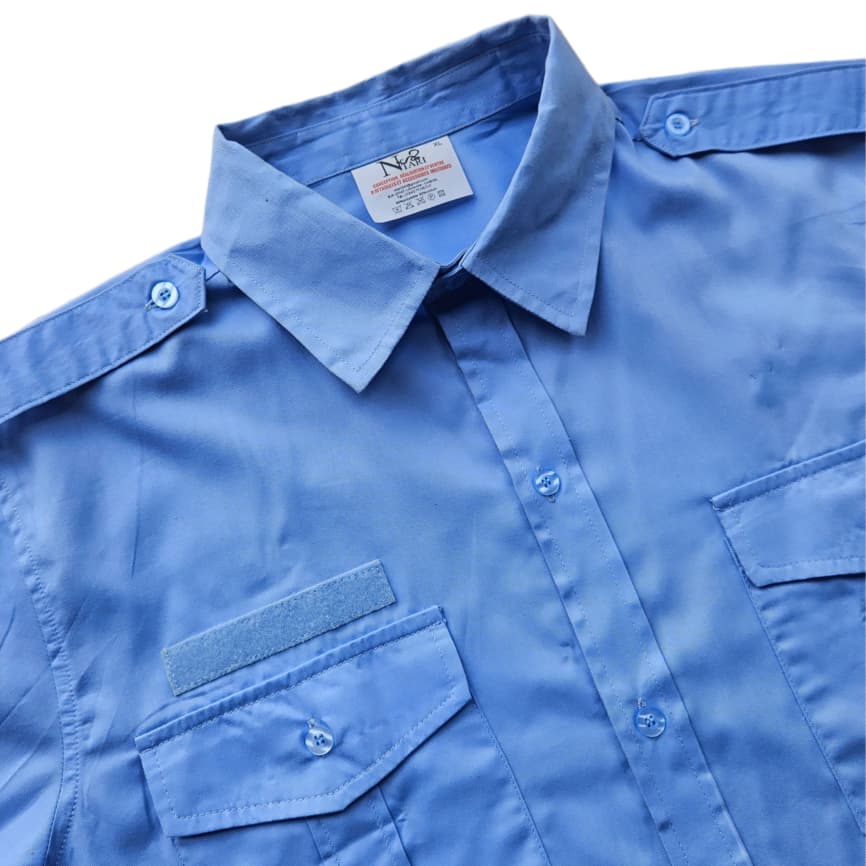 Chemise à manches longues bleu-ciel Gendarmerie Nationale