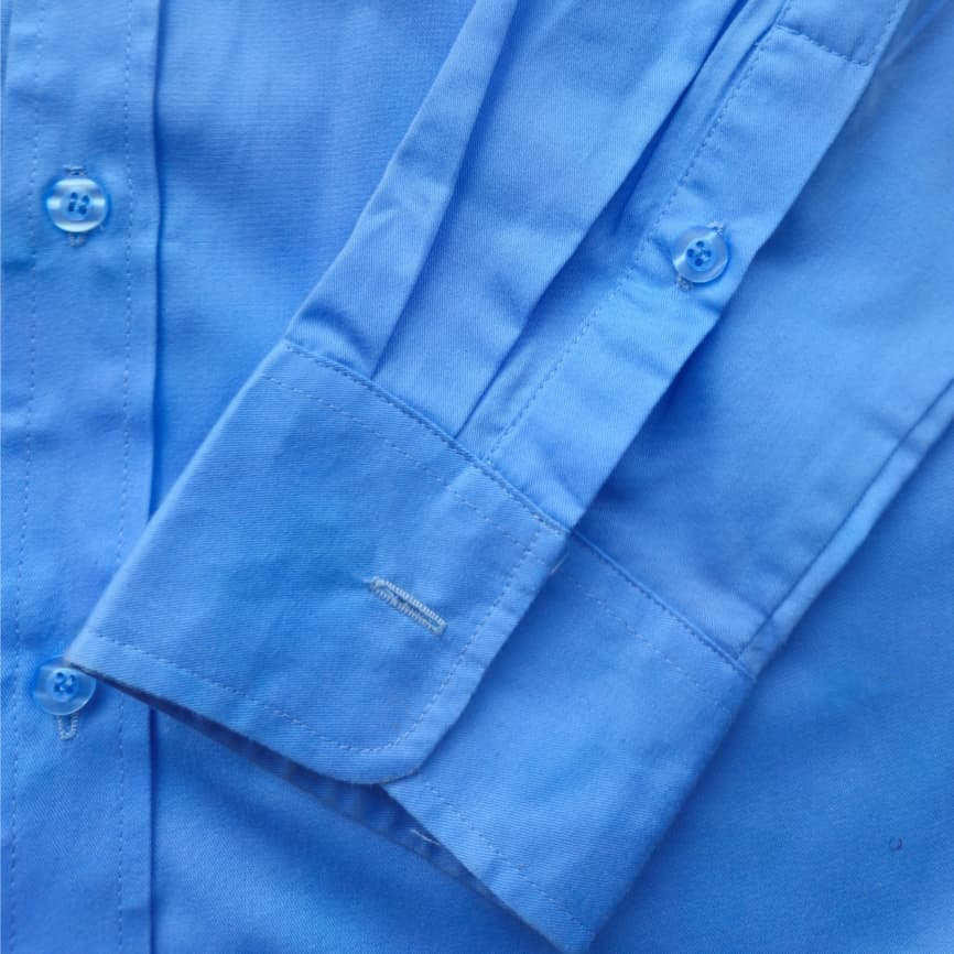 Chemise à manches longues bleu-ciel Gendarmerie Nationale