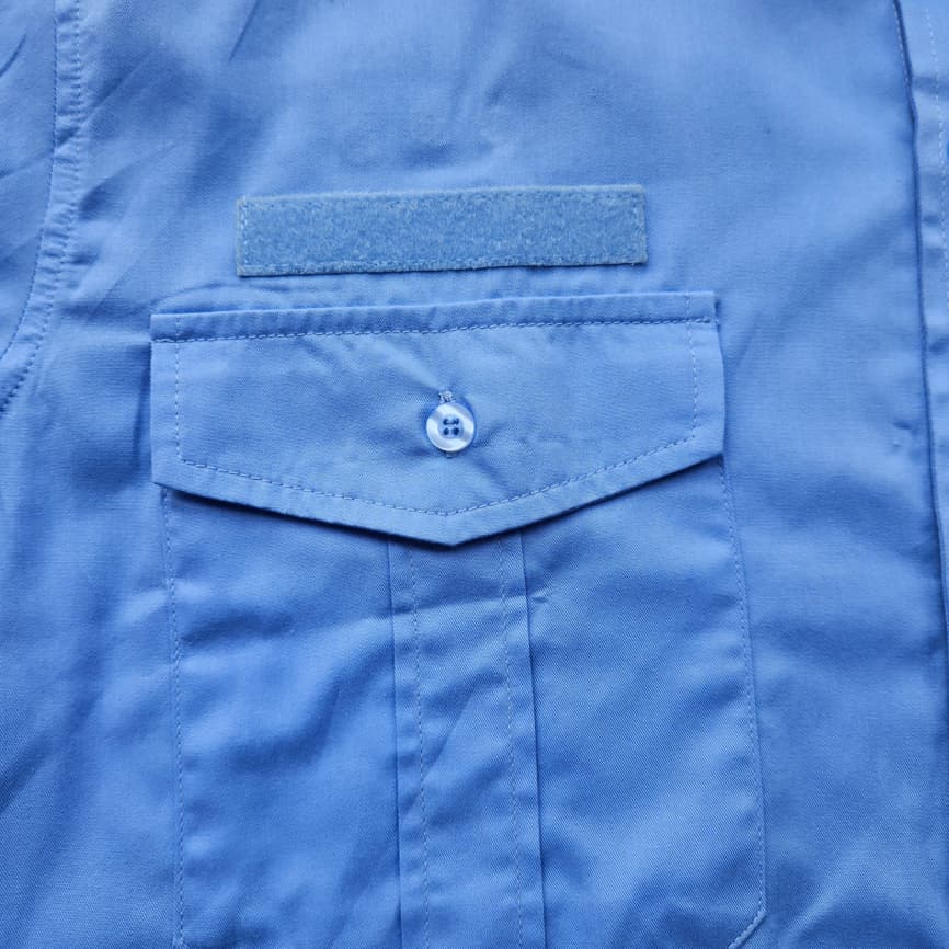 Chemise à manches longues bleu-ciel Gendarmerie Nationale