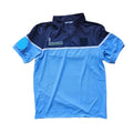 Polo bicolore à manches courtes -Bleu-ciel/Bleu-nuit GENDARMERIE NATIONALE