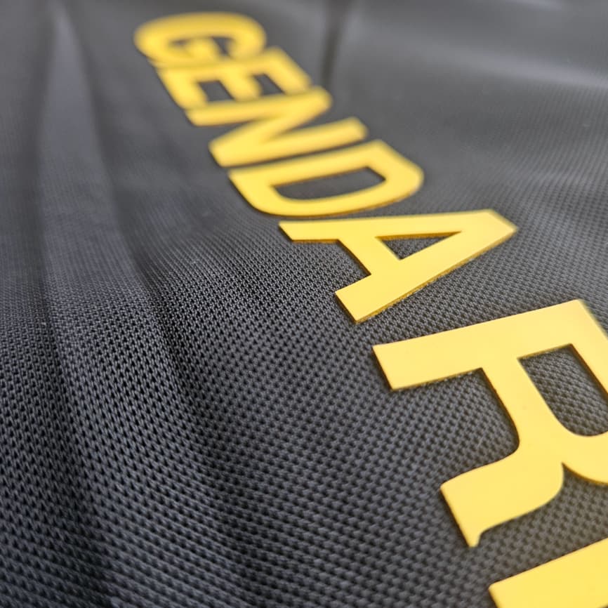 Polo noir à manches courtes – Gendarmerie Départementale et Mobile