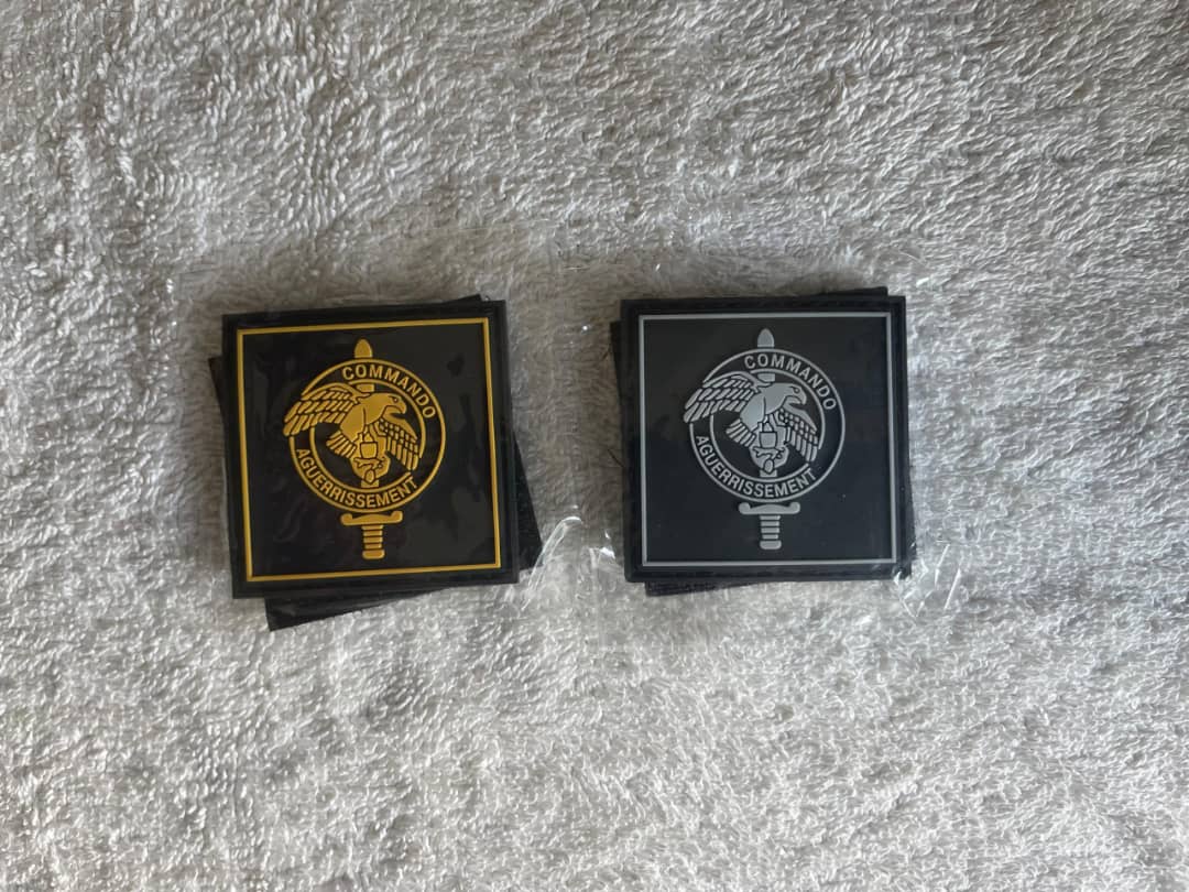 Brevets AGUERISSEMENT COMMANDO en PVC