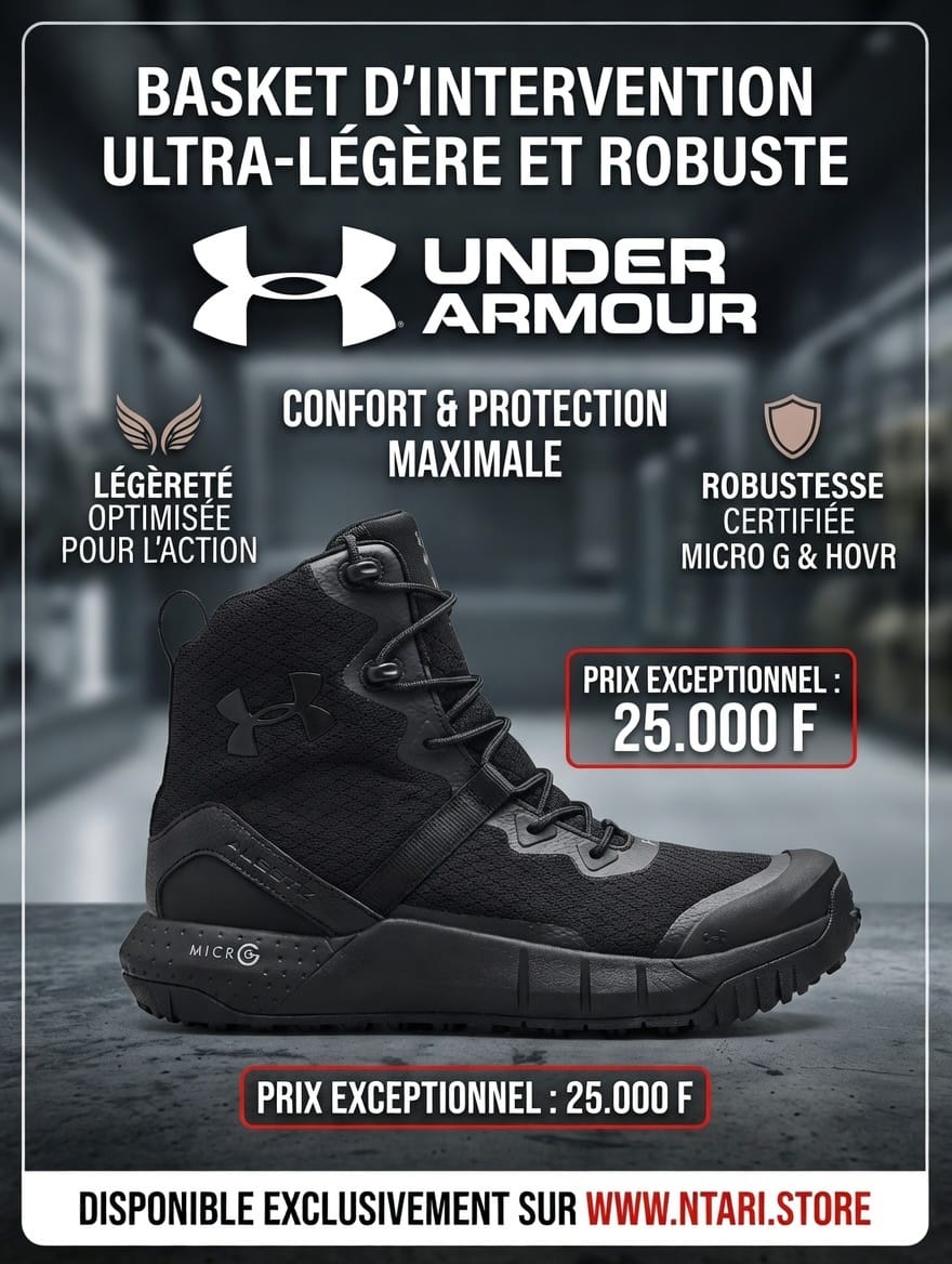 Basket d'intervention UNDER ARMOUR Modèle 2