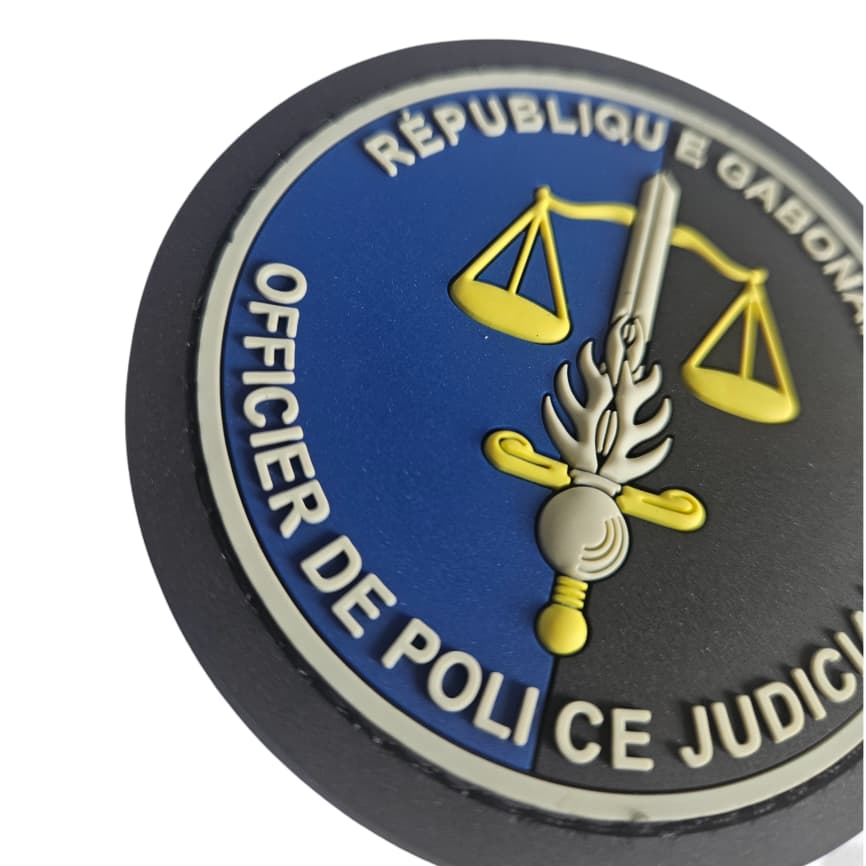 Ecusson rond Officier de Police Judiciaire