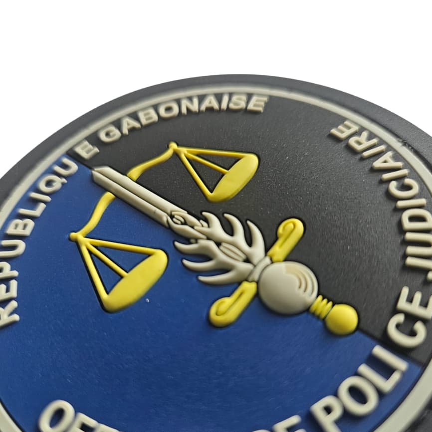 Ecusson rond Officier de Police Judiciaire