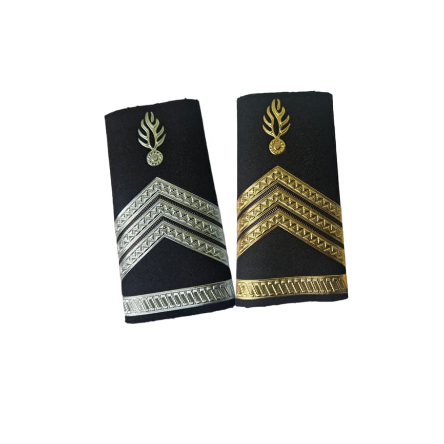 Epaulettes Maréchal des Logis-chef